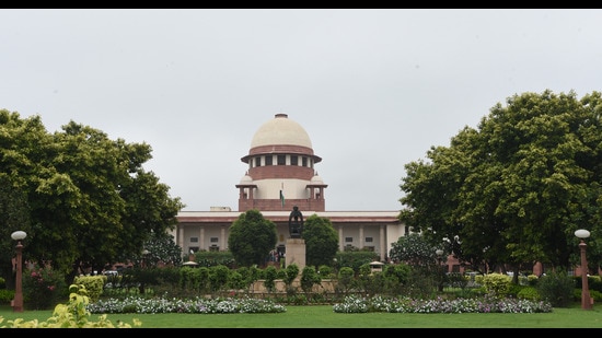 According to justice Sehrawat, the Supreme Court thinks of itself as more “Supreme” than it really is, and it thinks of the high courts as less “high” than they truly are in terms of the Constitution. (HT PHOTO)