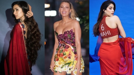 Method dressing is here to stay: Shraddha Kapoor, Blake Lively, Janhvi Kapoor and others are proof(Photos; Instagram/shraddhakapoor, X, Instagram/janhvikapoor)