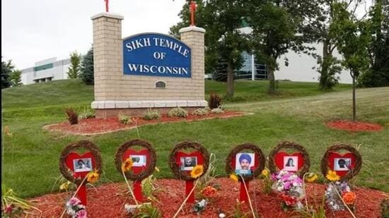 On August 5, 2012, Wade Michael Page (40) entered the gurdwara in Oak Creek and opened fire, as members of the congregation had gathered to prepare for Sunday service. The victims of the massacre were Suveg Singh Khattra (84), Satwant Singh Kaleka (65), Ranjit Singh (49), Sita Singh (41), Paramjit Kaur (41), Prakash Singh (39) and Baba Punjab Singh (72). (HT file photo)