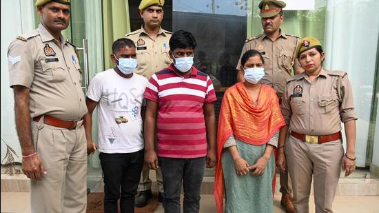 On July 2, Manisha had lodged a missing person report at a Ghaziabad police station over her husband’s disappearance. (Sunil Ghosh/HT Photo)