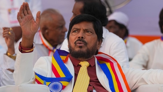 Union Minister of State, Ministry of Social Justice and Empowerment Ramdas Athawale said states have made significant strives in improving their mechanisation capabilities by improving access to more than 5,000 standard septic tank vehicles.(PTI)