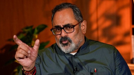 Former Union minister and BJP leader Rajeev Chandrasekhar (PT)