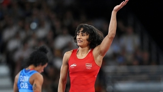 Vinesh Phogat! You absolute champion.(Getty)