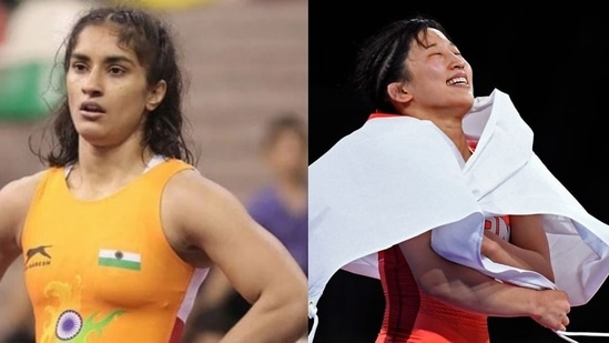 Vinesh Phogat is up against Yui Susaki.