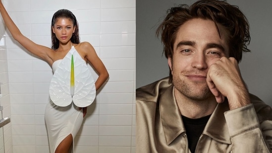 Zendaya and Robert Pattinson are in early talks for A24's next.(@Zendaya/X,@pattinsonphotos/X)