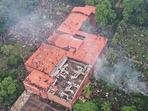 An aerial view shows anti-government protestors storming former Bangladesh prime minister Sheikh Hasina's palace in Dhaka. (AFP file photo) An aerial view shows anti-government protestors storming former Bangladesh prime minister Sheikh Hasina's palace in Dhaka. (AFP file photo)