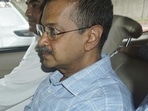Arvind Kejriwal in CBI custody in July. (PTI)