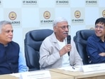 IIT Madras Alumnus Dr. Krishna Chivukula, who donated Rs. 228 Crore to IIT-M, addresses a Press Conference at Campus.