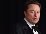 Elon Musk arrives at the 10th Breakthrough Prize Ceremony at the Academy Museum of Motion Pictures in Los Angeles.