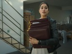 Janhvi Kapoor in a still from Ulajh. Janhvi Kapoor in a still from Ulajh.