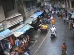 A  four-year-old girl was killed after a dog fell on her from the fifth floor of a building in Thane. (Screengrab)