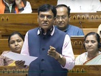 New Delhi: Union Minister Mansukh L Mandaviya speaks in the Lok Sabha during the Monsoon session of Parliament, in New Delhi. New Delhi: Union Minister Mansukh L Mandaviya speaks in the Lok Sabha during the Monsoon session of Parliament, in New Delhi.