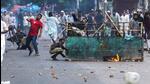 Protesters in Dhaka pelt stones as they clash with police during the ongoing anti-quota agitation (AFP Photo) Protesters in Dhaka pelt stones as they clash with police during the ongoing anti-quota agitation (AFP Photo)