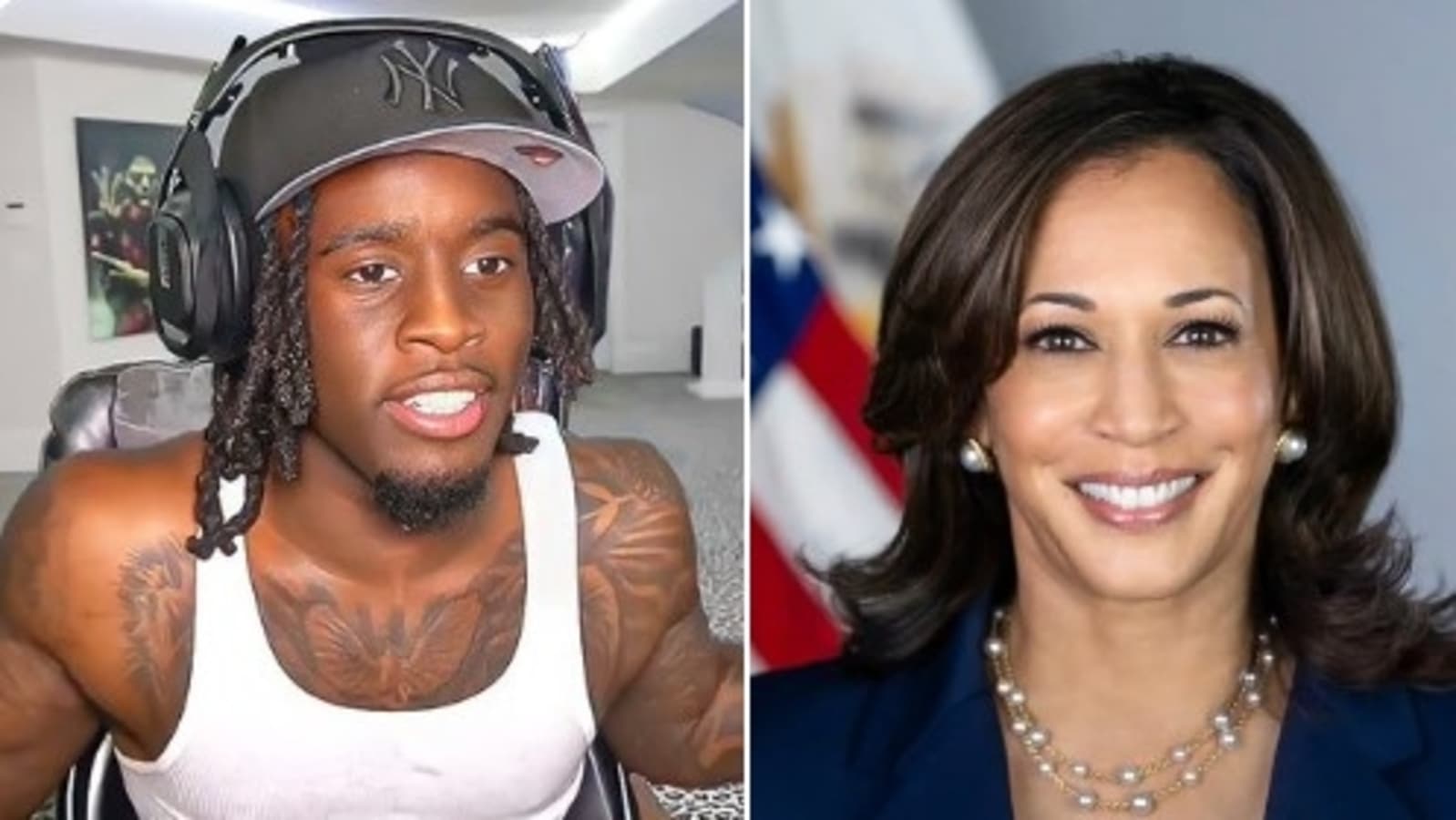 Kamala Harris to collaborate with Kai Cenat after Trump-Adin Ross 