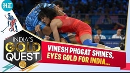 VINESH PHOGAT SHINES, EYES GOLD FOR INDIA...