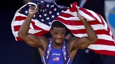 Jordan Burroughs came out in support of Vinesh Phogat. Jordan Burroughs came out in support of Vinesh Phogat.