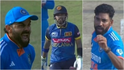 Tempers flared during India's 3rd and final ODI against Sri Lanka (X) Tempers flared during India's 3rd and final ODI against Sri Lanka (X)