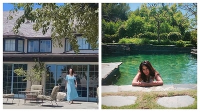 Mallika Sherawat keeps sharing videos of her Los Angeles home. Mallika Sherawat keeps sharing videos of her Los Angeles home.