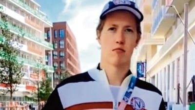 Olympian Henrik Christiansen is now popularly known as 'Muffin Man'