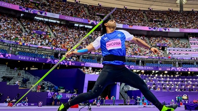 Neeraj Chopra will aim for historic gold on Thursday. (EPA-EFE) Neeraj Chopra will aim for historic gold on Thursday. (EPA-EFE)