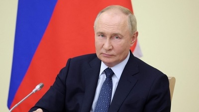 Russia's President Vladimir Putin chairs a meeting with Russian Government members. (AFP) Russia's President Vladimir Putin chairs a meeting with Russian Government members. (AFP)