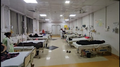 The current ward of paediatric orthopaedic trauma and emergency (HT Photo) The current ward of paediatric orthopaedic trauma and emergency (HT Photo)