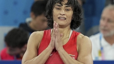 Wrestler Vinesh Phogat. (PTI) Wrestler Vinesh Phogat. (PTI)