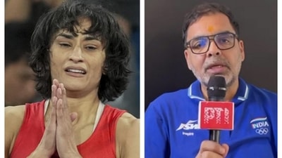 WFI president wants strict government action against Vinesh Phogat's coaches and support staff members WFI president wants strict government action against Vinesh Phogat's coaches and support staff members