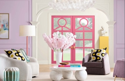 Plays on the exuberant and unexpected (Sherwin-Williams® Colormix® Forecast 2025) Plays on the exuberant and unexpected (Sherwin-Williams® Colormix® Forecast 2025)