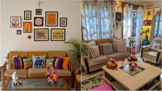 Here are some tips to seamlessly integrate timeless Indian crafts into your home decor.(Pinterest)