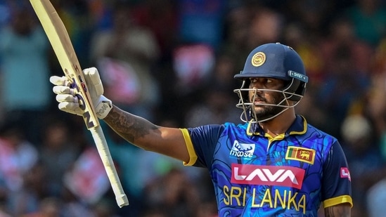 Sri Lanka's Avishka Fernando was the standout performer with the bat and scored valuable 96 runs to set up the foundation of a good total.(AFP)