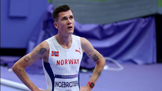 Jakob Ingebrigtsen of Norway. (REUTERS)