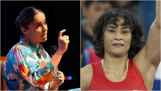 Saina Nehwal reacts to Vinesh Phogat's Olympic disqualification(Files)