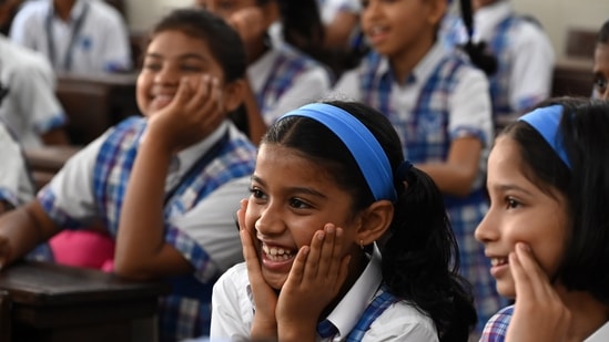 The signs of bullying can be subtle, yet they can have an extreme impact on a child's emotional and psychological well-being. (Photo by Satish Bate/ Hindustan Times) (Hindustan Times)