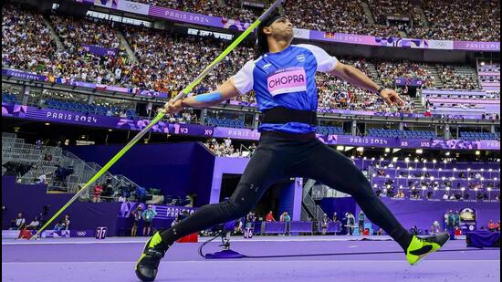 Neeraj Chopra . (PTI)