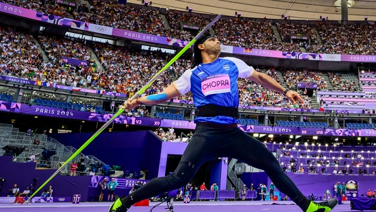 Neeraj Chopra will aim for historic gold on Thursday.(EPA-EFE)