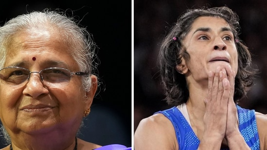 Rajya Sabha MP Sudha Murty shared her thoughts on Vinesh Phogat's Olympic disqualification. 