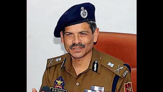 The ministry of home affairs has appointed RR Swain as director general of police, Jammu and Kashmir, till September 30. (HT file photo)