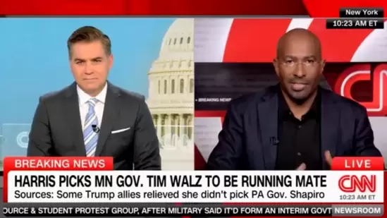 Van Jones expresses uncertainty about Kamala Harris's decision about choosing the VP(CNN)