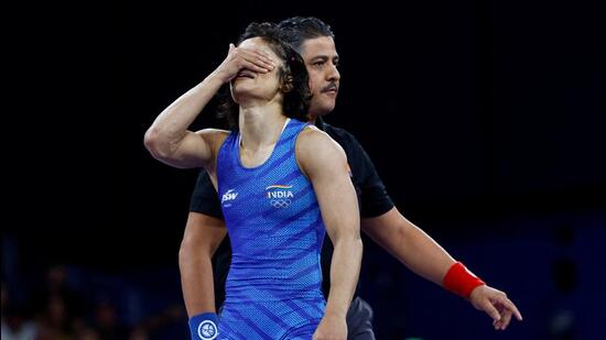 Vinesh Phogat. (REUTERS)