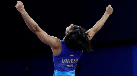 Vinesh Phogat of India. (REUTERS)