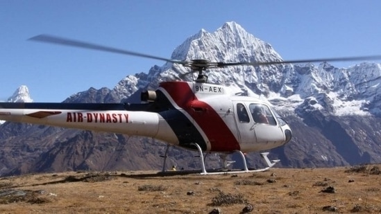 Air Dynasty helicopter (Representational image)