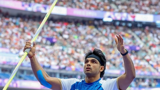 Neeraj Chopra qualified for the final round in his very first attempt at the Paris Olympics