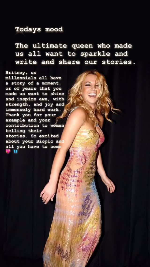 A screenshot of Blake Lively's Instagram story. 