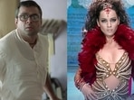 Paresh Rawal and Kangana Ranaut in Hera Pheri and Fashion. Paresh Rawal and Kangana Ranaut in Hera Pheri and Fashion.