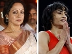 Hema Malini does a U-turn on Vinesh Phogat's performance at Olympics Hema Malini does a U-turn on Vinesh Phogat's performance at Olympics