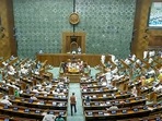 Members in the Lok Sabha during the Monsoon session of Parliament.