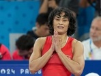 Vinesh Phogat retired from wrestling a day after being disqualified from the Paris Olympics 2024. Vinesh Phogat retired from wrestling a day after being disqualified from the Paris Olympics 2024.