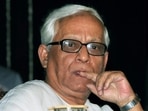 Buddhadeb Bhattacharjee passed away Thursday morning, Aug. 8, 2024, in Kolkata after a long illness. (PTI Photo)    
