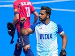 India's captain Harmanpreet Singh scored a sensational brace in the bronze-medal match against Spain